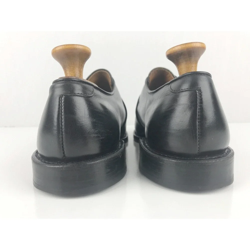 Allen Edmonds‎ CONCORD Black Leather Monk Strap Dress Shoes Men's 9.5 C